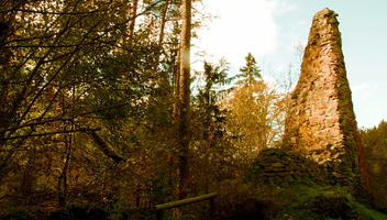 Ruine Schloss Urach im Schwarzwald
