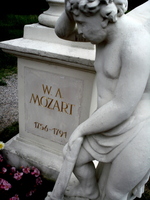 Mozartgrab auf dem St. Marx Friedhof in Wien