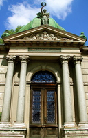 Mausoleum auf dem Ober St. Veit Friedhof in Wien
