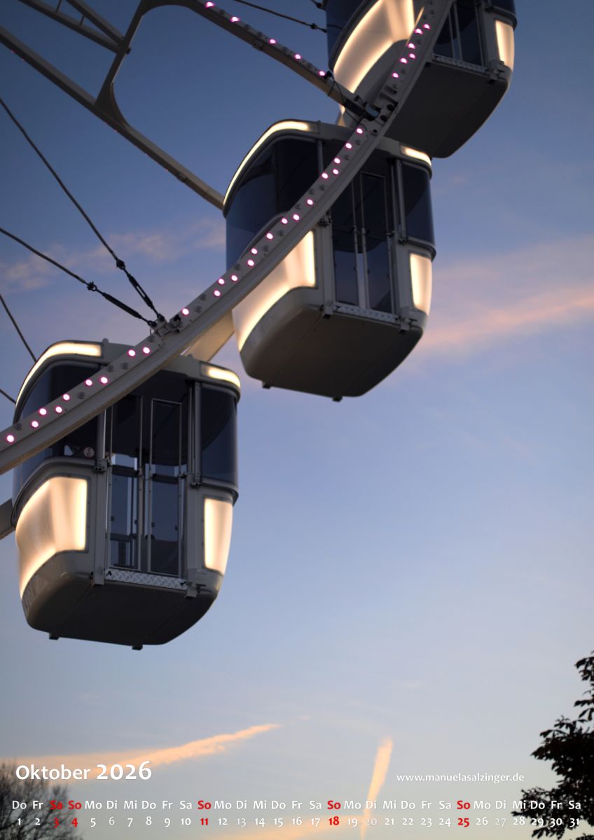 Wandkalender 2026 Hochformat – Bild 13