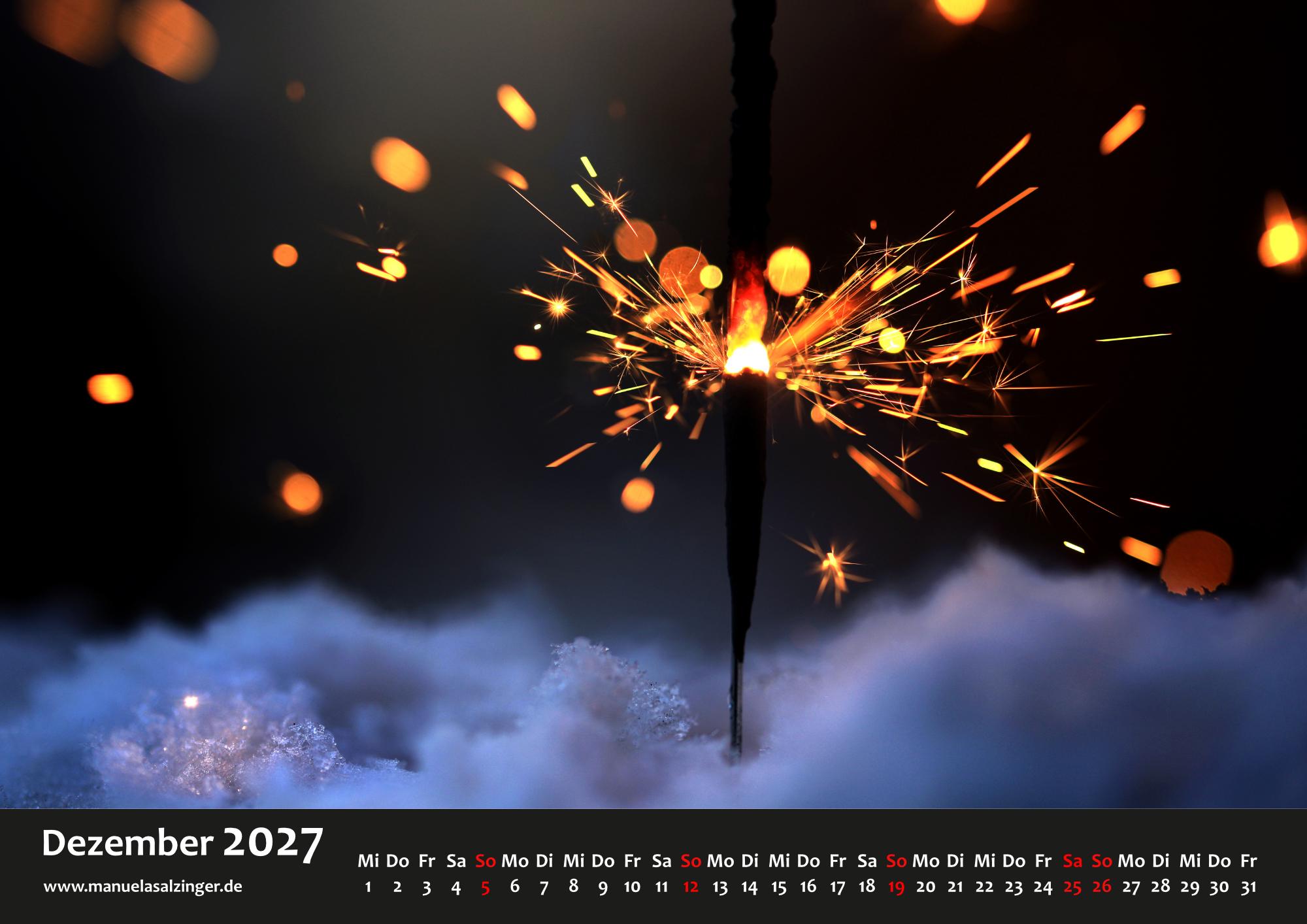 Wandkalender 2027 Querformat – Bild 15