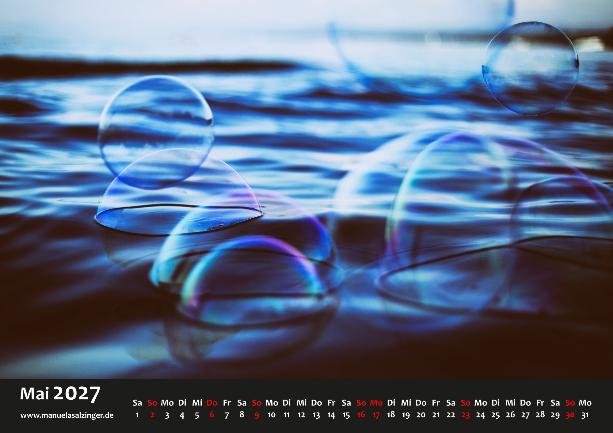 Wandkalender 2027 Querformat – Bild 8